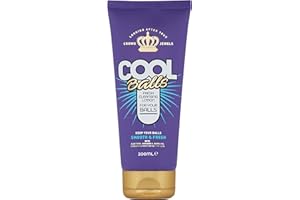 Cool Balls Fresh Cleansing Lotion 6.76fl oz | Luxury Novelty Gift with Aloe Vera, Avocado, Jojoba Oil for Balls | Funny Stocking Filler, Fathers Day Gift, Adult Christmas Gifts for Men | Gift For Men
