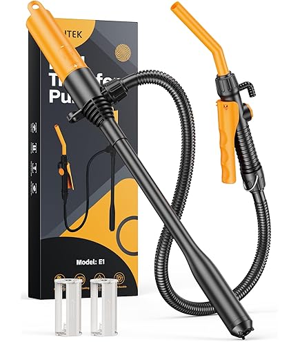 Draagbare Brandstoftransferpomp Met Automatische Uitschakeling Van Het Brandstofpistool 12v Dc 10 Gpm 14 Hp Lange Inlaat En Uitlaatslang Voor Diesel Kerosine Draagbare Brandstoftransferpomp Met Automatische Uitschakeling Van Het Brandstofpistool 12v Dc 10 Gpm 14 Hp Lange Inlaat En Uitlaatslang Voor Diesel Kerosine
