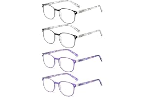 JM Occhiali da Lettura Quadrati Resistenti e Confortevoli con un Design Unico Per Donna e Uomo