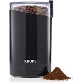 KRUPS Electric Coffee Grinder, 200W Power, 75g Capacity | Stainless Steel Blades, Fast and Uniform Grind in One Click, Easy t