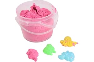 MAIN D'ARTISTE Seau De Sable A Modeler-037001Y-Modelage-12 cm-À ANS Mano de Artista 037001Y – Cubo de Arena para modelar – 12 cm – A Partir de 5 años, Algodón Plástico, Multicolor, 12