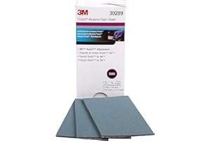 3M Trizact Hookit Schaumstoffplatten, 30289, 5000, 70 mm x 140 mm, 15 Blatt pro Karton (30289-4PK)