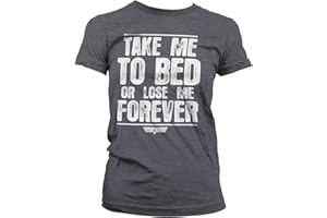 DIFUZED Top Gun Officially Licensed Take Me to Bed Or Lose Me Forever Women T-Shirt