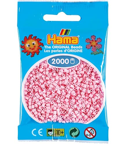 Perles à Repasser Hama - 2000 Perles Mini Noir Ø2.5mm - Création DIY Et Déco Enfants