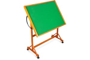 Ruication Jigsaw Puzzle Table Folding Tilting Table with Non-Slip Surface Portable Table with Wheels Easy Transport 1500 pcs Mat Play Table for Adults Kids Children Boy Girl Gift for Puzzle Amateur