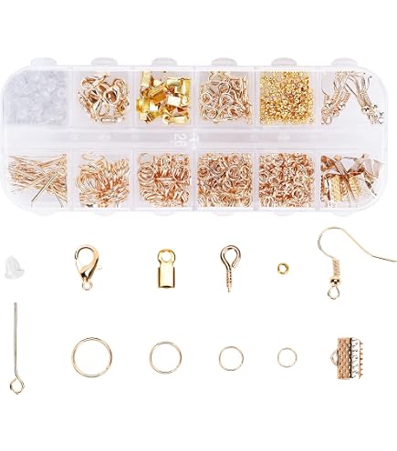 Kit Per Creazione Di Gioielli 710 Pezzi E Strumenti Di Base Riparazione