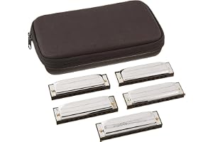 Hohner Special 20 paket med munspel i 5 delar med fodral