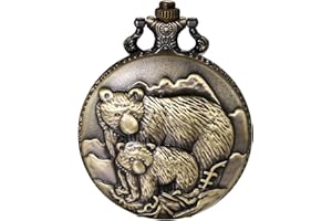 JewelryWe Reloj de Bolsillo de los Hombre de la Vendimia, Reloj de Bolsillo Dinámico del Motorista del Esqueleto, Reloj de Bolsillo de la Escala de Digitaces, Muchos Estilos de Relojes de Bolsillo