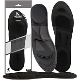BC03 | Memory Foam, T&uuml;m Ayakkabılarla Uyumlu, Rahat, Konfor, Darbe Emici Ve Yumuşak I&ccedil; Tabanlık (Siyah, 40-45)