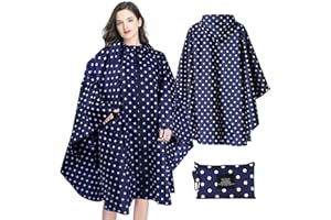 SOPPY - Poncho Antipioggia Impermeabile Leggero per Donne e Uomini