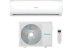 Candy CY-09RA - Climatizzatore 9000 Btu, Pompa di calore, Monosplit, Classe energetica A++/A+