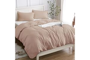 COTOPURO Poszwa na kołdrę pojedyncza 100% bawełna 135/140 x 200 cm (1 poszewka na poduszkę 50 x 80 cm), bawełna OEKO-TEX Premium 150 g/m², miękki, oddychający, hipoalergiczny - różowy