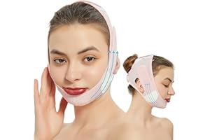 ZQITONE Beauty Face Contouring Sleeping Mask Chin, riutilizzabile V Line Lifting Mask, V Line Face Mask, Face Strap Mask Chin Up Mask Viso