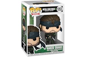 Funko Pop! Games: Metal Gear - Naked Solid Snake - Metal Gear Solid - Figura in Vinile da Collezione - Idea Regalo - Merchandising Ufficiale - Giocattoli per Bambini e Adulti - Video Games Fans