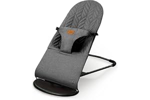 Asalvo PARADISE 2-i-1 babyhängmatta med gung- och gungfunktion, 0–1 år, max 13 kg, lätt och kompakt, naturlig gunga, 3-punkts sele, lutad och hopfällbar