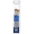 Winsor & Newton, Cotman Watercolour Synthetic Brushes, Short Handle, Pack of 7