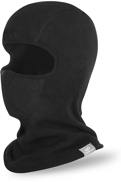 Passamontagna Moto Antivento - Sottocasco Invernale, In Cotone, Per Uomo E Donna, Grigio Scuro - Foto 7