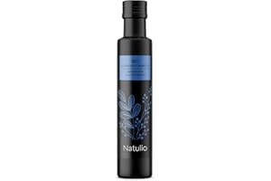 ‎NATULIO Natulio Bio Schwarzkümmelöl kaltgepresst, ungefiltert und naturrein 100ml - reich an Thymochinon und Linolsäure - 100% ägyptische Nigella sativa - sehr intensiver Geschmack - DE-ÖKO-006 zertifiert