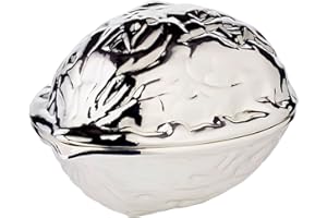 EDZARD Casse-Noix, argenté Noble, résistant au ternissement, Longueur 12 cm