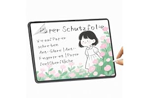 PHIMOOS [2 Stück] Papier Schutzfolie für iPad A16 11./10. Generation (11/10,9 Zoll, 2025/2022), Matte Blendfrei Displayschutzfolie,Einfache Installation,Angenehmes Schreiben wie auf,zum Zeichnen und Notizen