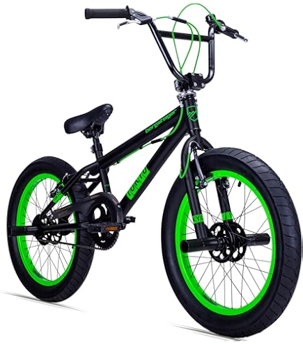 Fiend BMX Flat Black Type B Freestyle BMX, 20.75