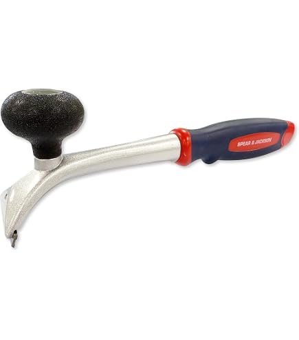 Grattoir 1 Pièce En Carbure Titan - Manche Aluminium, Taille 1.25 Pouce, Neuf