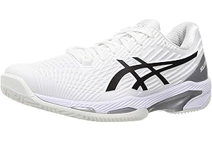 ASICS Solution Speed FF 2 Clay Scarpa da Tennis per Campi Veloci per Uomo Nero Azzurro