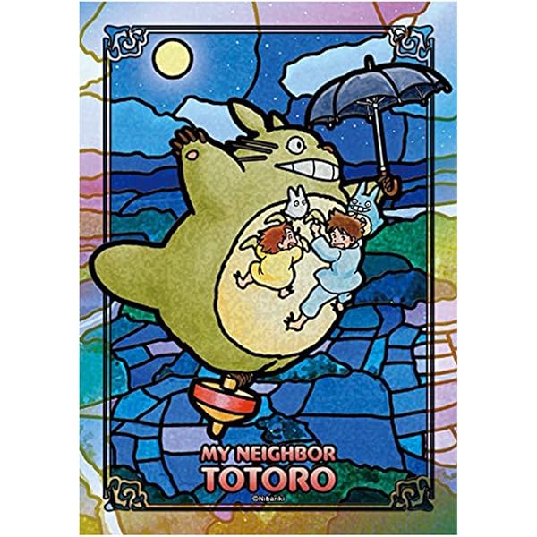 Ensky My Neighbor Totoro - Blooming Camellia Art Crystal Jigsaw