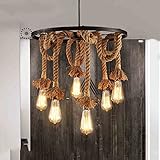 jiayoujia 10 Licht verstellbarer Swag mehrere Deckenleuchte Hängelampe