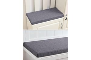 Xpnit Cojín de banco de jardín para interiores y exteriores, 2 3 plazas, 3/5 cm, cojín de banco de 100/120/150/180 cm, cojín de asiento de asiento giratorio de patio