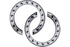 The Lord of the Tools Naklejka z otworem dźwiękowym do gitary samoprzylepna naklejka na gitarę akustyczną naklejka klasyczna rozeta dekoracyjna kalkomania instrument muzyczny akcesorium 104 mm