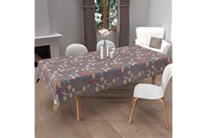 Soleil d'ocre, Nappe imprimée Anti-tâches Rectangle 140x300 cm Artemis