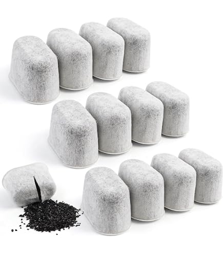 Filtres à Eau Pour Machine à Café Ninja - Lot De 12 - Compatible Avec Ninja Luxe Cafe (ES601)