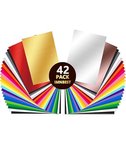 Fogli Vinile Plotter Fogli Vinile Adesivo Permanente Per Cricut