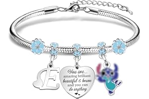 Vistaric Inspirational Initial Bracelets For Women Girls Teen Birthday Christmas Gifts Letter Bracelet Jewellery You Are Amazing Brilliant Bracelet Gifts