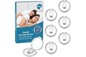 SOYIN Anti Ronflement Efficace, Clip de nez en silicone magnétique, Dilatateur Nasal, Prévenir l'apnée intermittente,améliorer la qualité du sommeil, empêcher le ronflement - Réutilisable