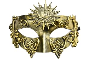 Lilwemen Antike griechische Spartaner Krieger Römische Maskerade Maske Männer Venezianische Maske Hochzeitsball Maske Karneval Maske Hochzeitsball Maske Burlesque Ball Party