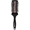 Denman (Large) Thermo Ceramic Hourglass Hot Curl Brush - Hair Curling Brush for Blow-Drying, Straightening, Defined Curls, Volume & Root-Lift - Rose Gold & Black, (DHH4RRG)