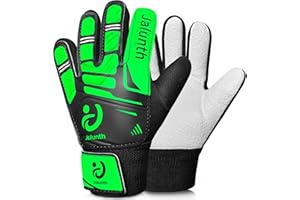 Jalunth Torwarthandschuhe Kinder Jungs Mädchen Junior Jungen Fußballhandschuhe Fussballhandschuhe Trainingshandschuhe Torwart Fussball Fußball Handschuhe größe 4 5 6 7 8 mit rutschfeste Latex
