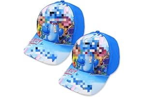 Tomicy Casquette de Baseball pour Enfant 2 pièces Casquette de Baseball pour Réglable Chapeaux Enfants Chapeau Soleil Anti-UV Protection Cyclisme Randonnée Sport Casquette