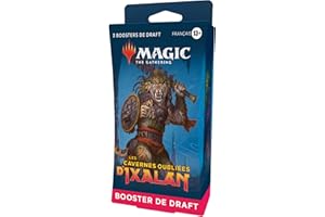 MAGIC THE GATHERING Pack de draft de 3 boosters Magic: The Gathering Les cavernes oubliées d'Ixalan (version française)