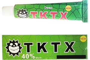 UMIKAkitchen Crema per tatuaggi lenitiva per la pelle prima dell'applicazione del tatuaggio prima del sollievo effetto del tatuaggio Una sensazione evidente sedativa.10 g (verde)