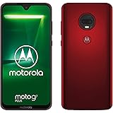 moto g7 plus Dual-SIM Smartphone (6,2 Zoll Display, 16-MP-Dual-Kamera, 64GB/4GB, Android 9.0) Viva Red