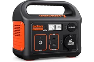Jackery Explorer 240, 3.6V/67200mAh/240Wh Tragbare Powerstation Mobiler Stromspeicher mit Reinen Sinuswellen 230V/200W Steckdose + USB, Mobile Stromversorgung für Outdoors Unterwegs Reise und Camping
