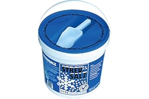 GÄRTNER'S Esco Streusalz Winter 10 kg I Auftausalz gegen Schnee und Eis I Eimer mit Handschaufel I Streugut für Winterdienst/Räumpflicht I Tausalz als Winterstreu gegen Glätte