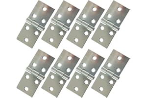 GEFONG Bisagra de Mesa Plegable 270 Grados para Flap de Mesa o Solapas Delanteras de la Puerta del Gabinete 91x38mm Paquete de 8 Piezas