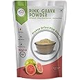 FZYEZY Freeze Dried Pink Guava Powder for Kids and Adults| Camping Vegan Snacks Dried Fruit Powder| Survival Food| Freeze Dried Fruit Powder |Pantry Groceries dehydrated Powder| 250 GM