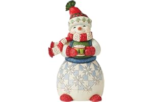 ENESCO Heartwood Creek Przytulny bałwan z kokosowym ciepłym kokosem
