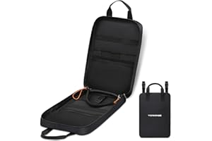 Yorkenbe Organizzatore da cucina da campo, borsa per utensili da cucina da campeggio ad alta capacità, portaoggetti portatile impermeabile multi-tasca per barbecue all'aperto