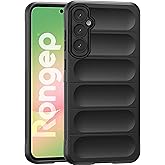 Rongep Samsung Galaxy A56 i&ccedil;in Koruyucu Kalın Yapılı Rugged TPU Silikon Kılıf Kamera Y&uuml;kseltili İ&ccedil;i S&uuml;et Dokulu Kenarları Dar